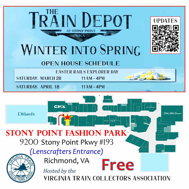 Tiny Tim Toys and Trains, Ashland Virginia